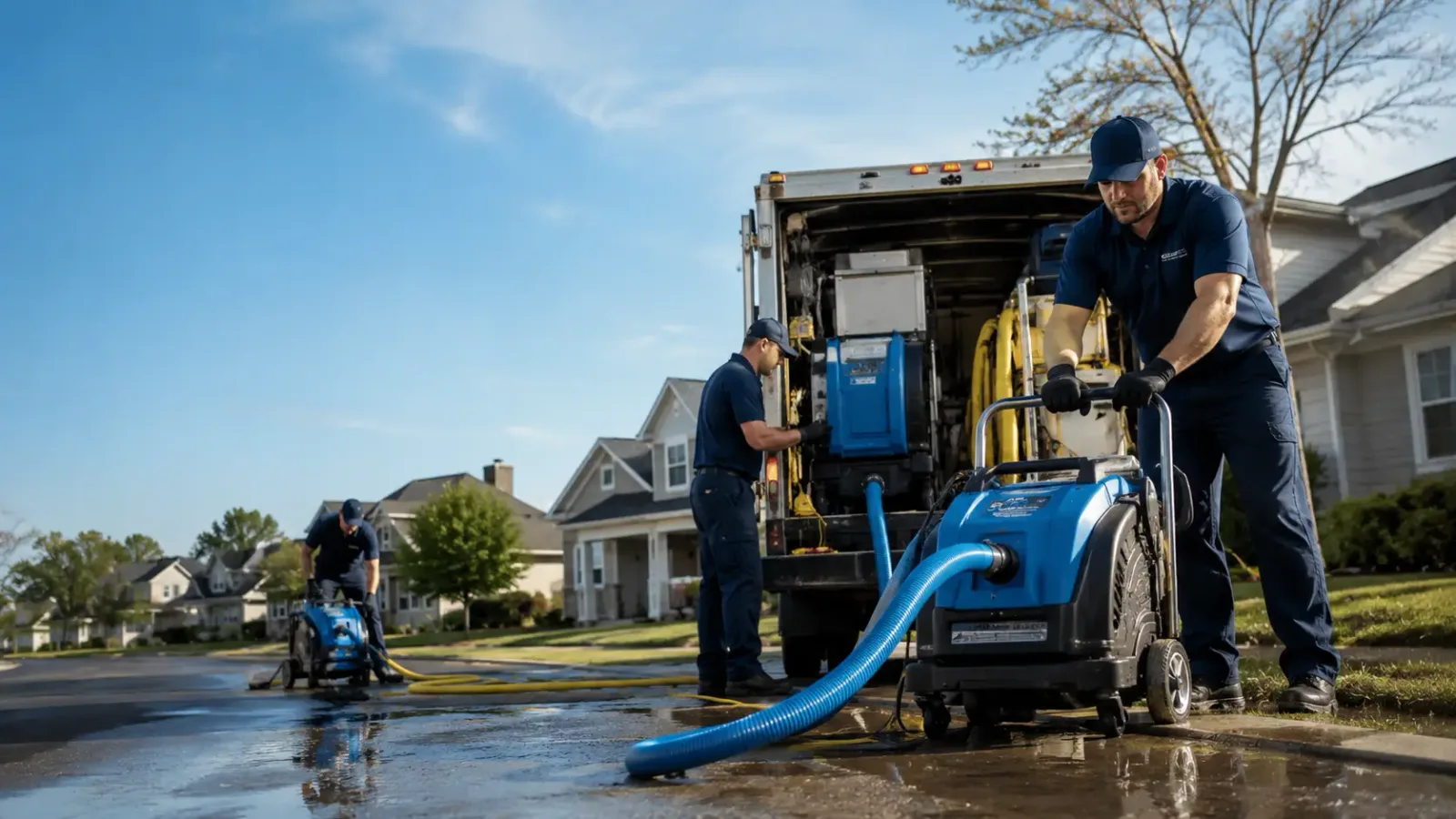 Flood Damage Cleanup in Fairfax, CA